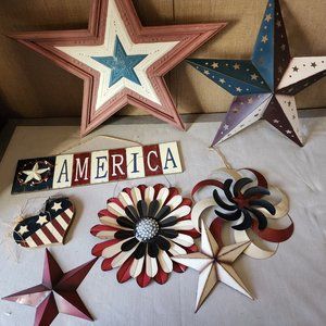 AMERICAN FLAG DECOR